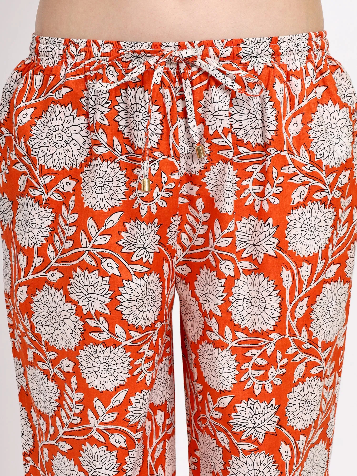 ORANGE SLUSH KAFTAAN LOUNGEWEAR