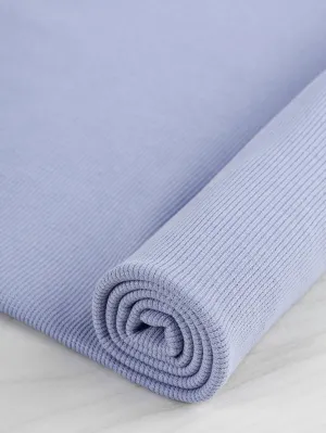 Organic Cotton Rib - Light Blue