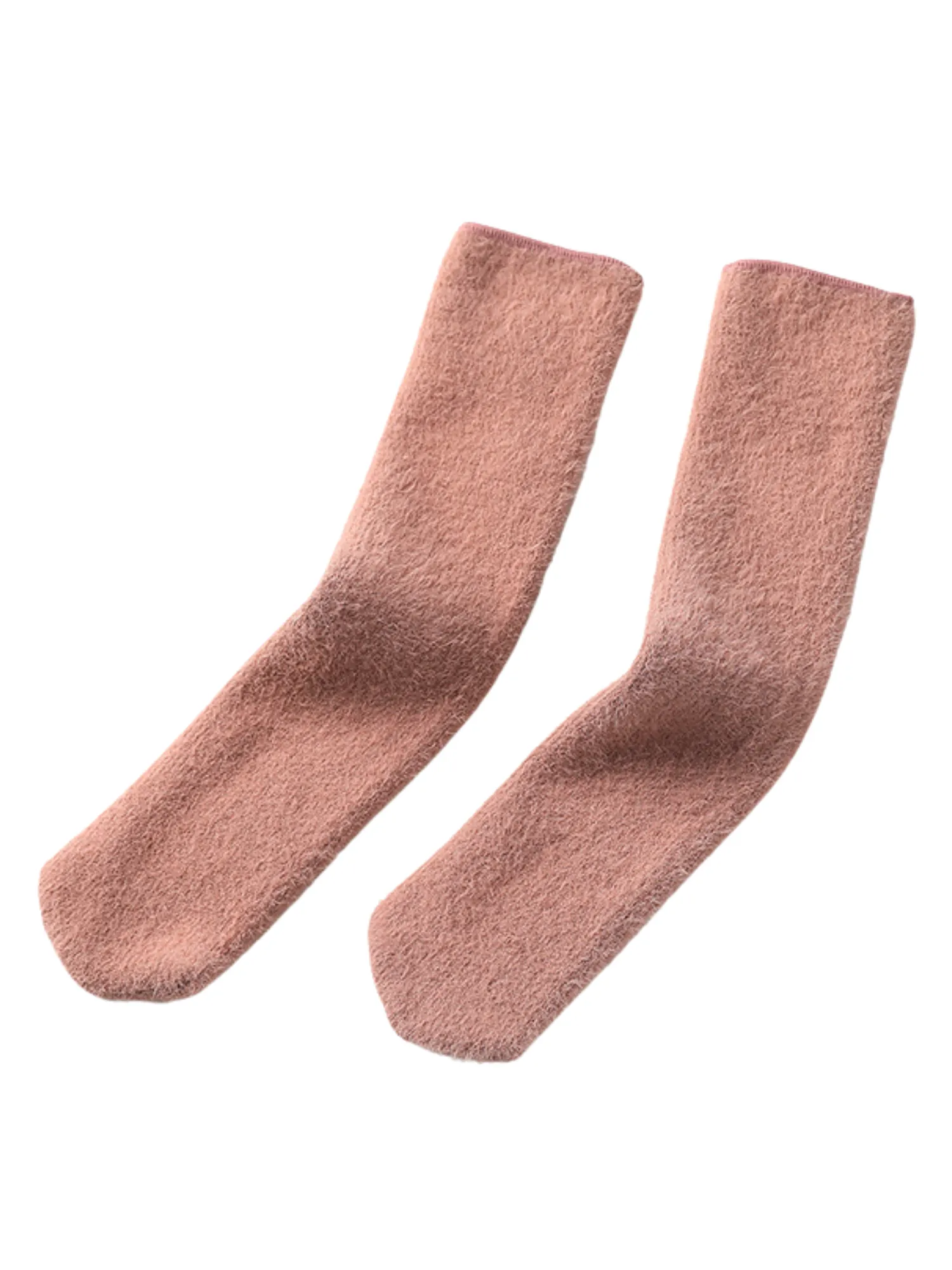 'Peggy' Fuzzy Soft Socks (5 Colors)