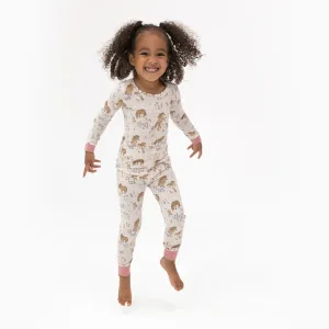 Pretty Ponies Long Sleeve Bamboo Loungewear Set