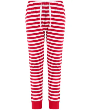 Red/White Stripes - Kids cuffed lounge pants