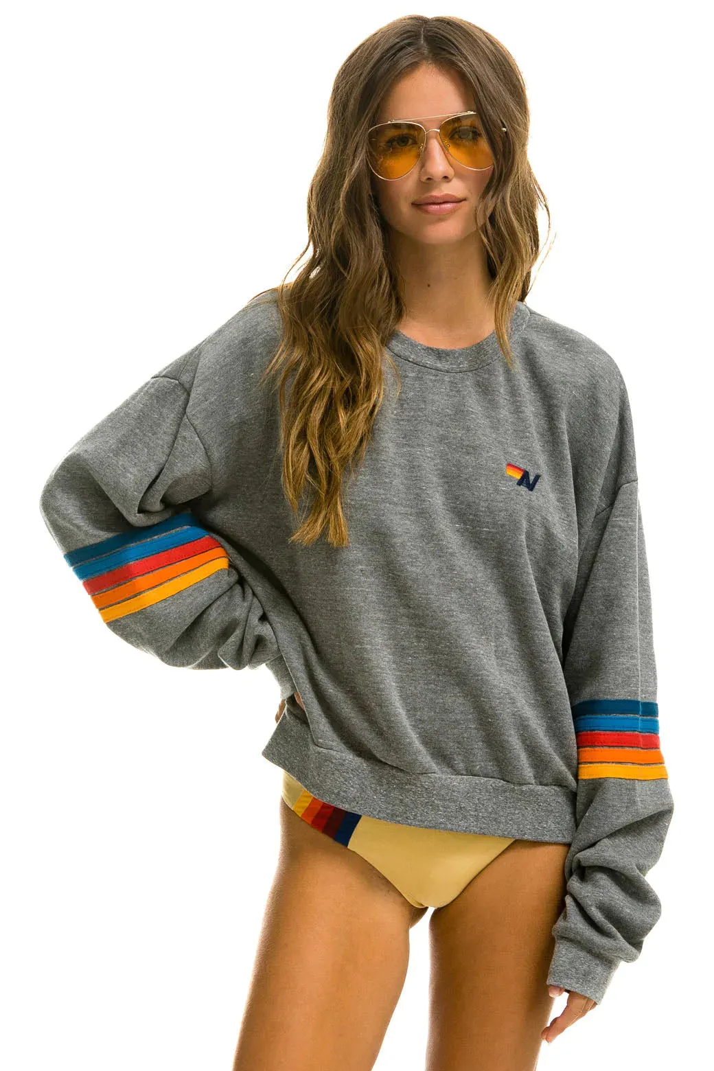 Relaxed Rainbow Stitch Crew