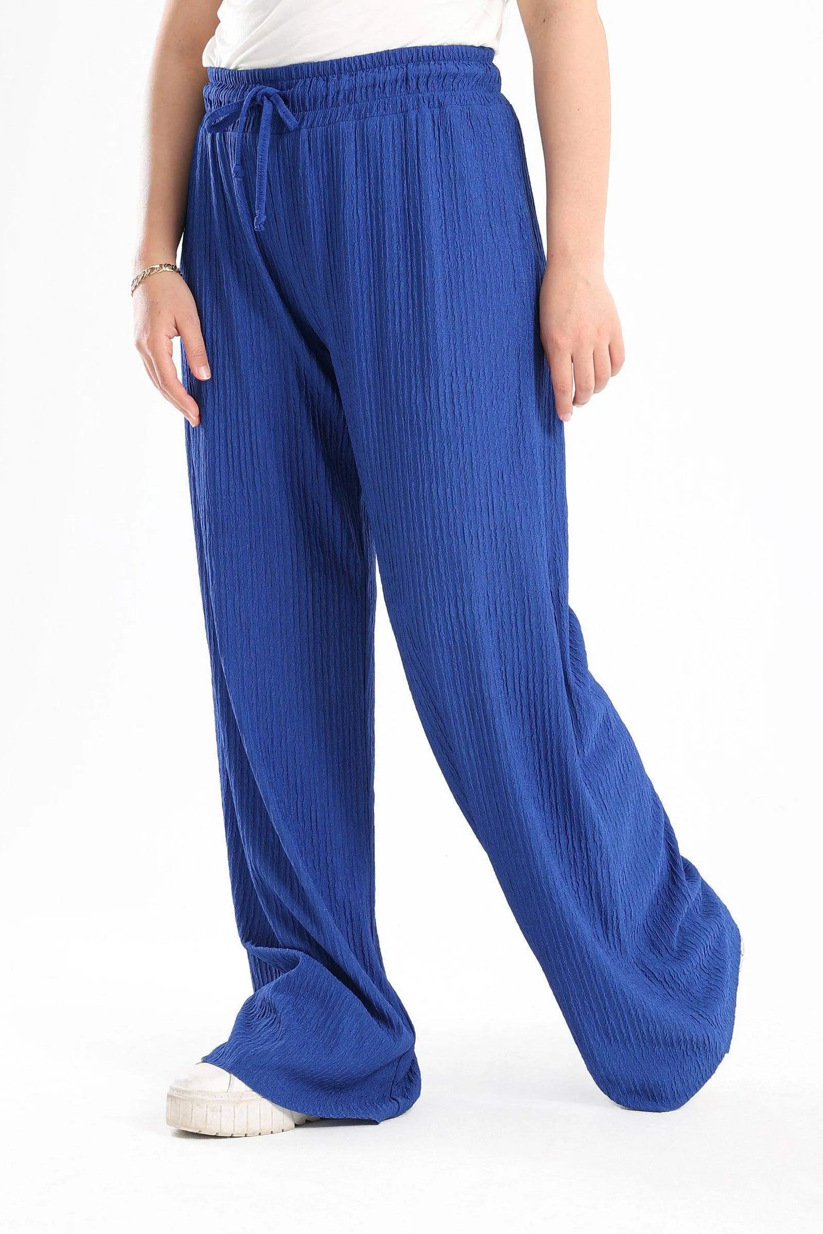 Ribbed Wide Leg Pants