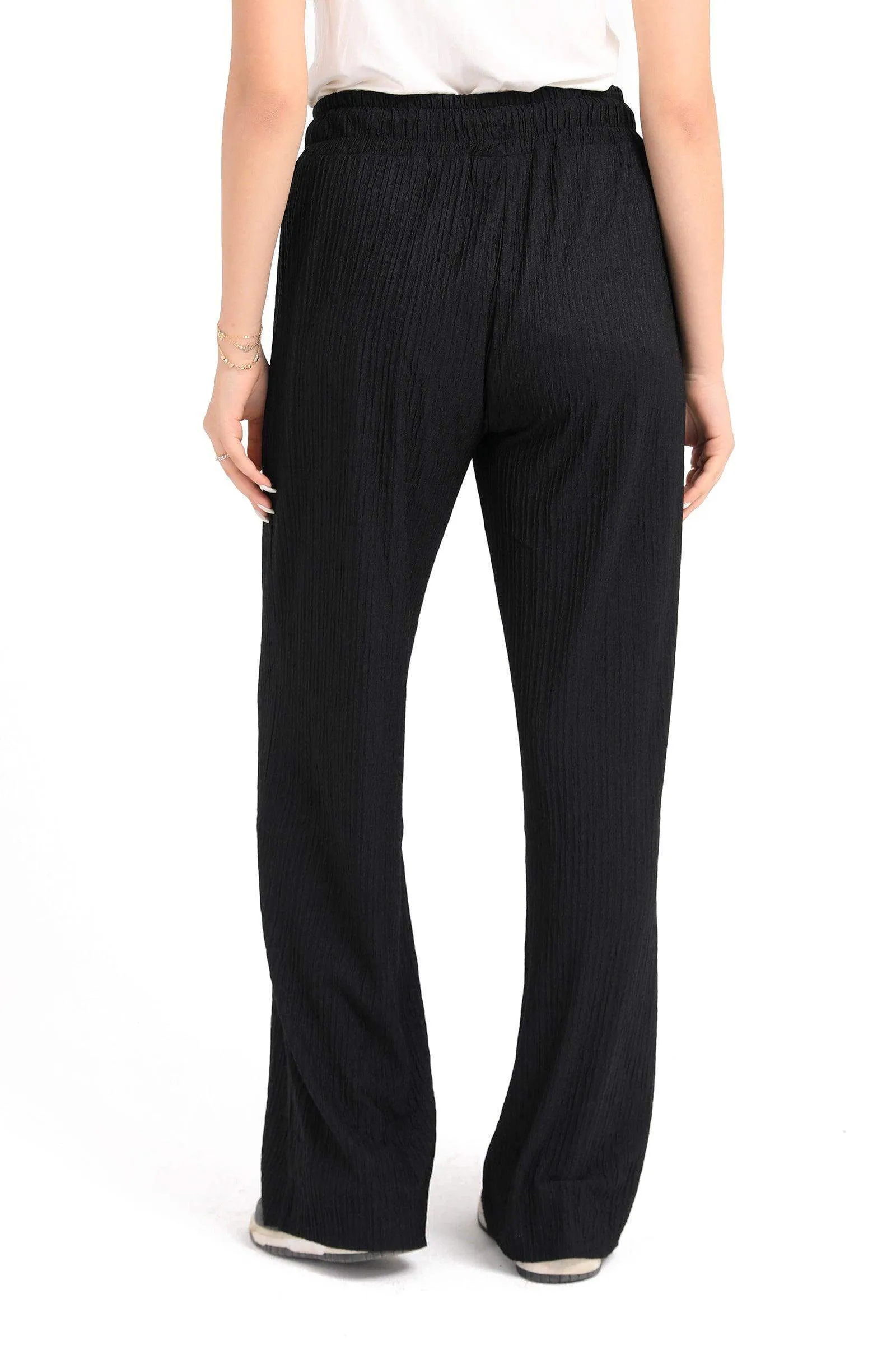 Ribbed Wide Leg Pants