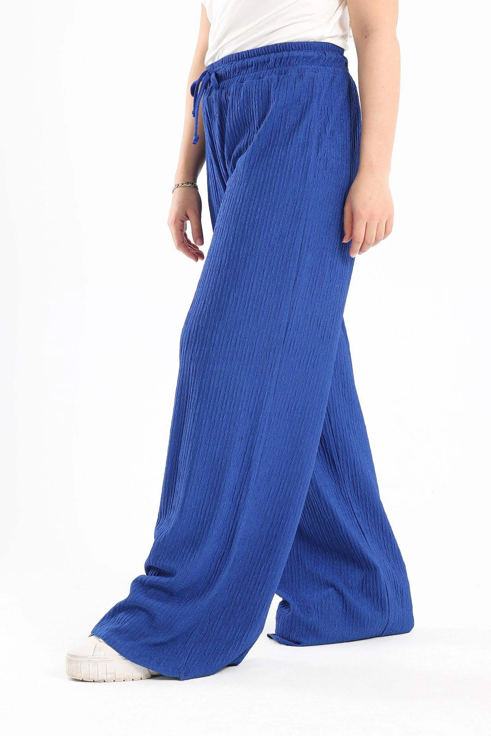 Ribbed Wide Leg Pants