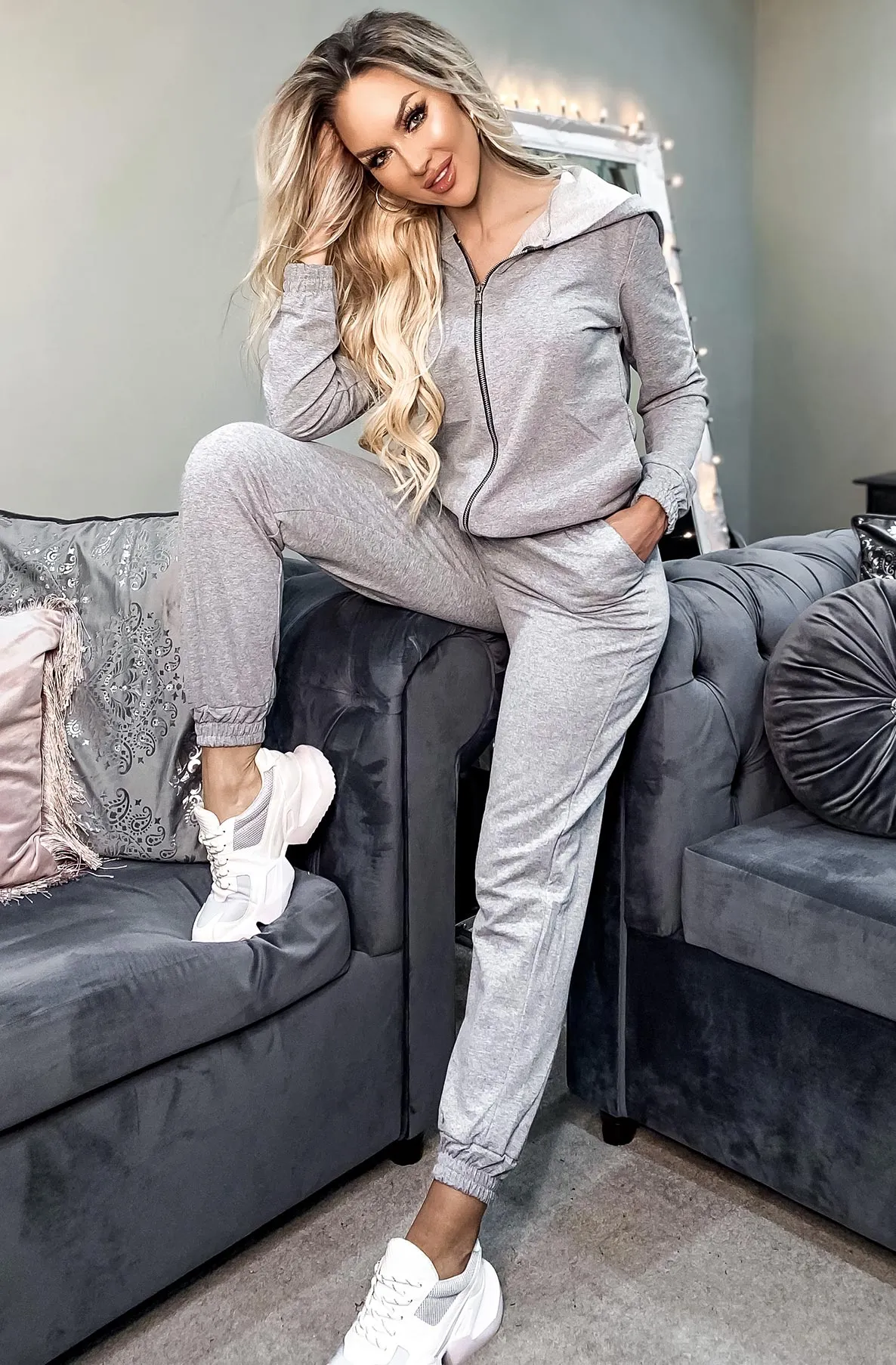 Sienna Hooded Loungewear Top