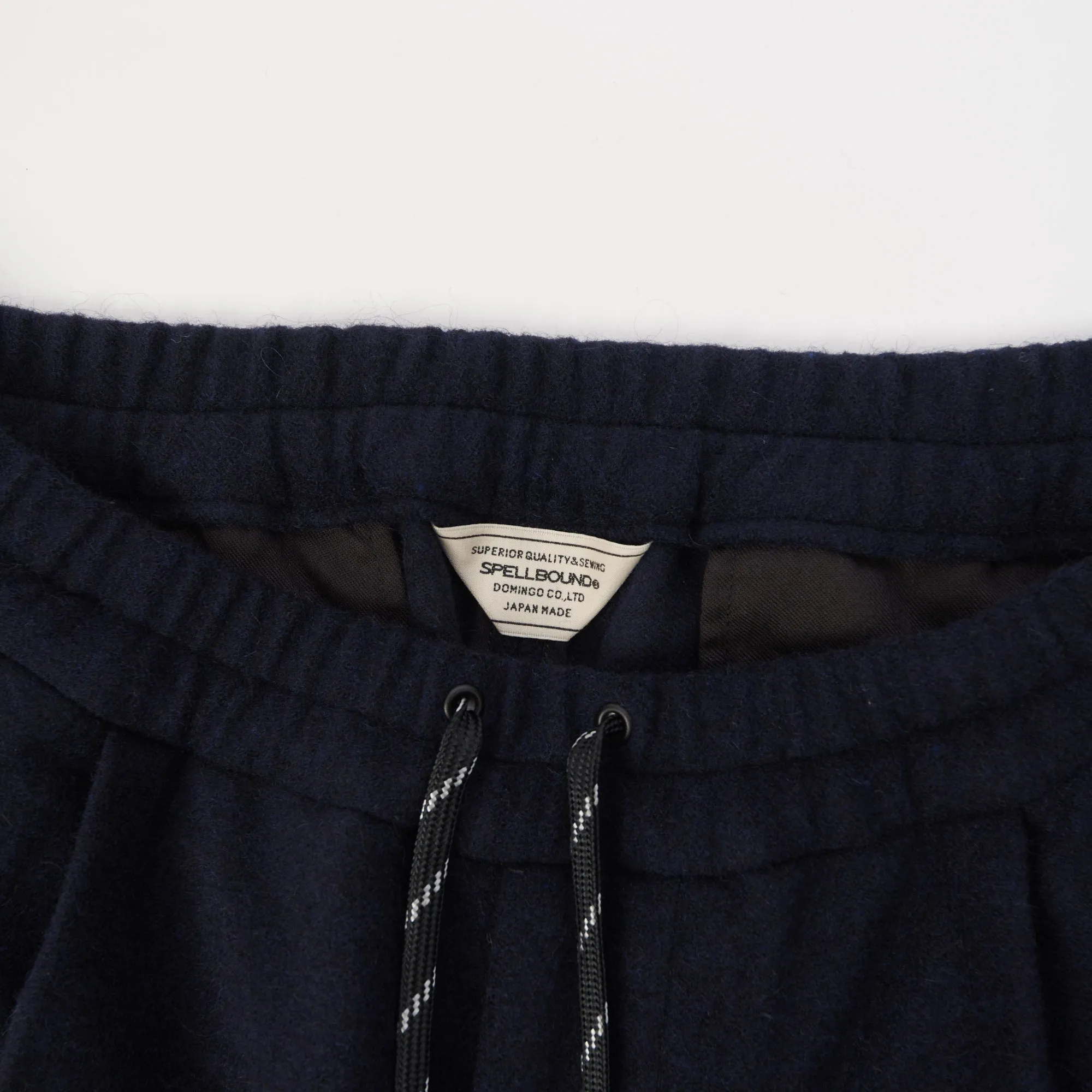 Spellbound 43-829W Wide Easy Wool Sweatpant - Navy