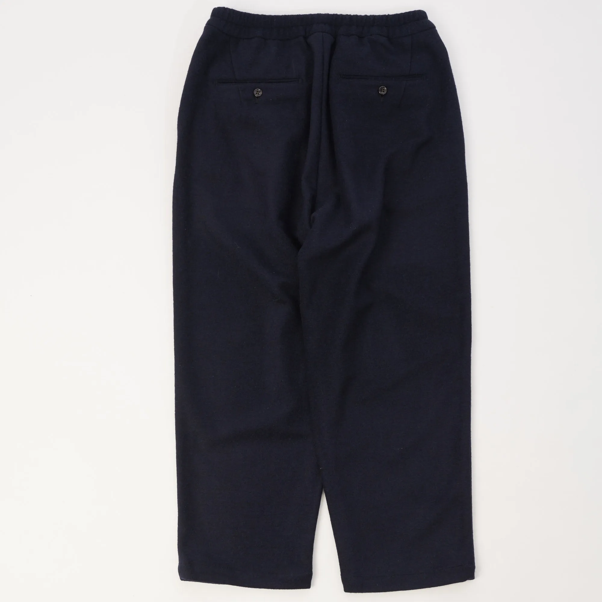 Spellbound 43-829W Wide Easy Wool Sweatpant - Navy