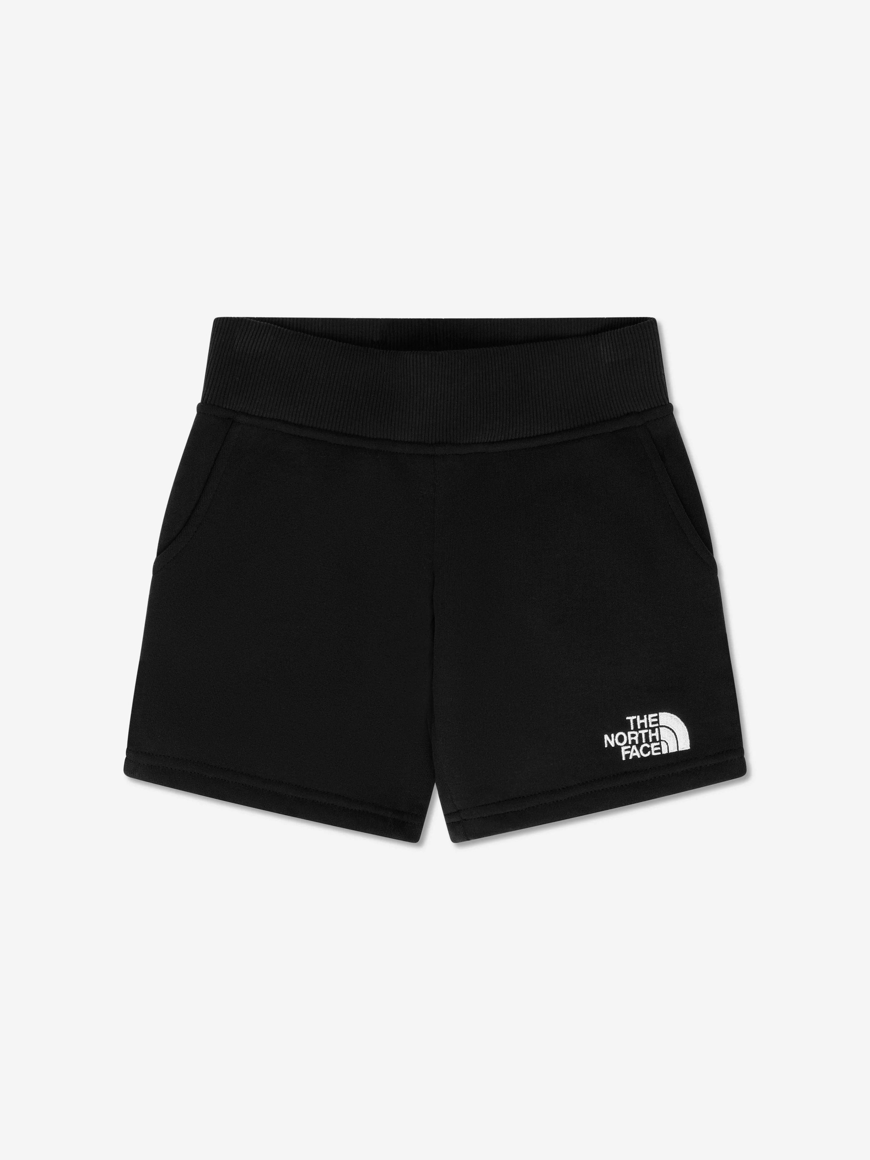 The North Face Boys Cotton Shorts in Black