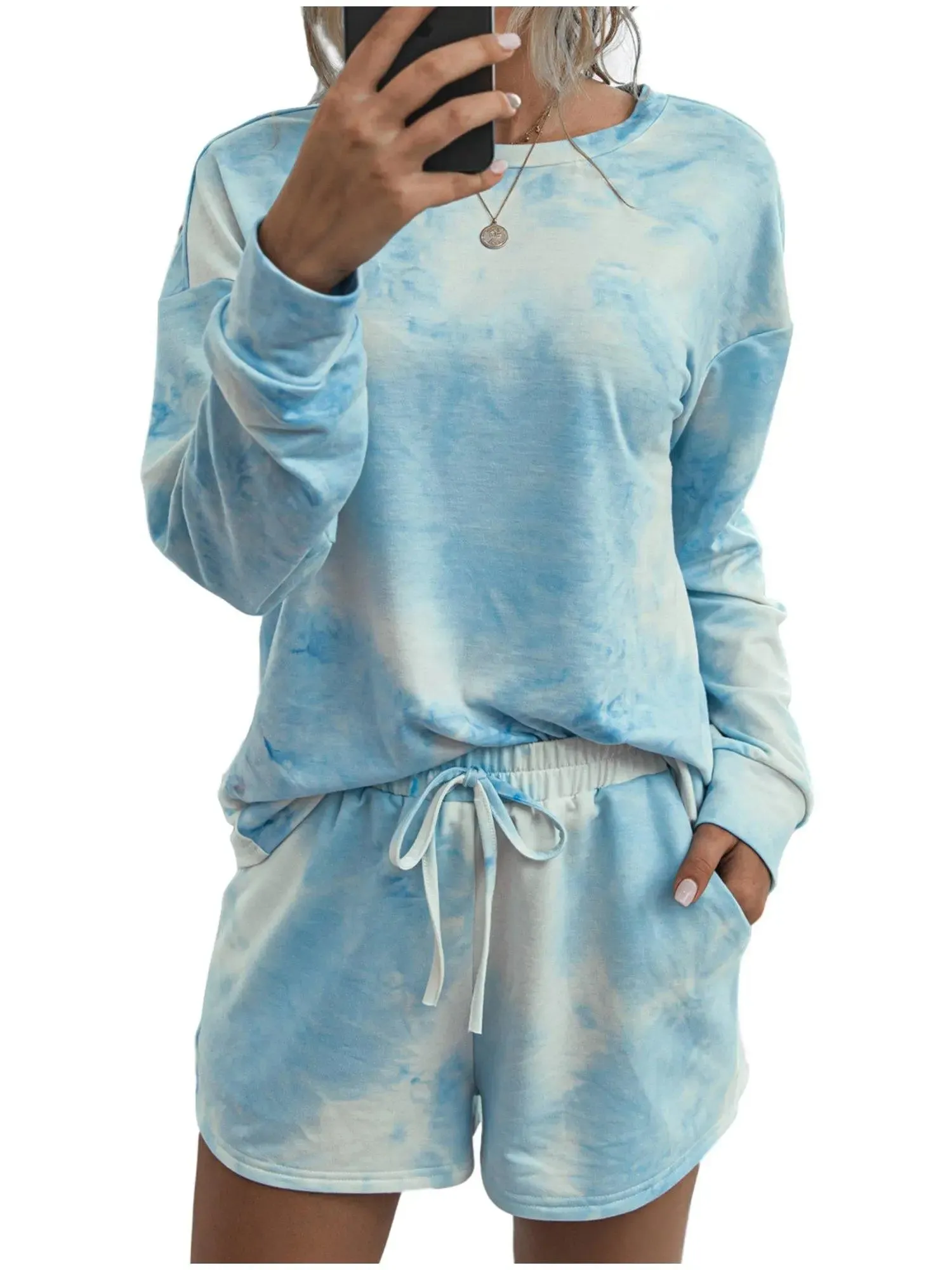 Tie-Dye Loungewear Set