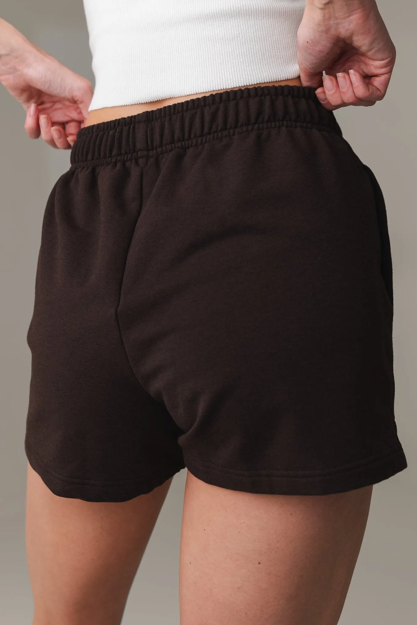 Vitality Studio Boxer Short - Espresso Marl