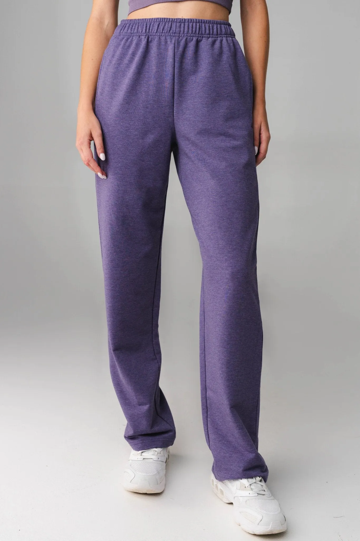 Vitality Studio Trouser - Violet Marl