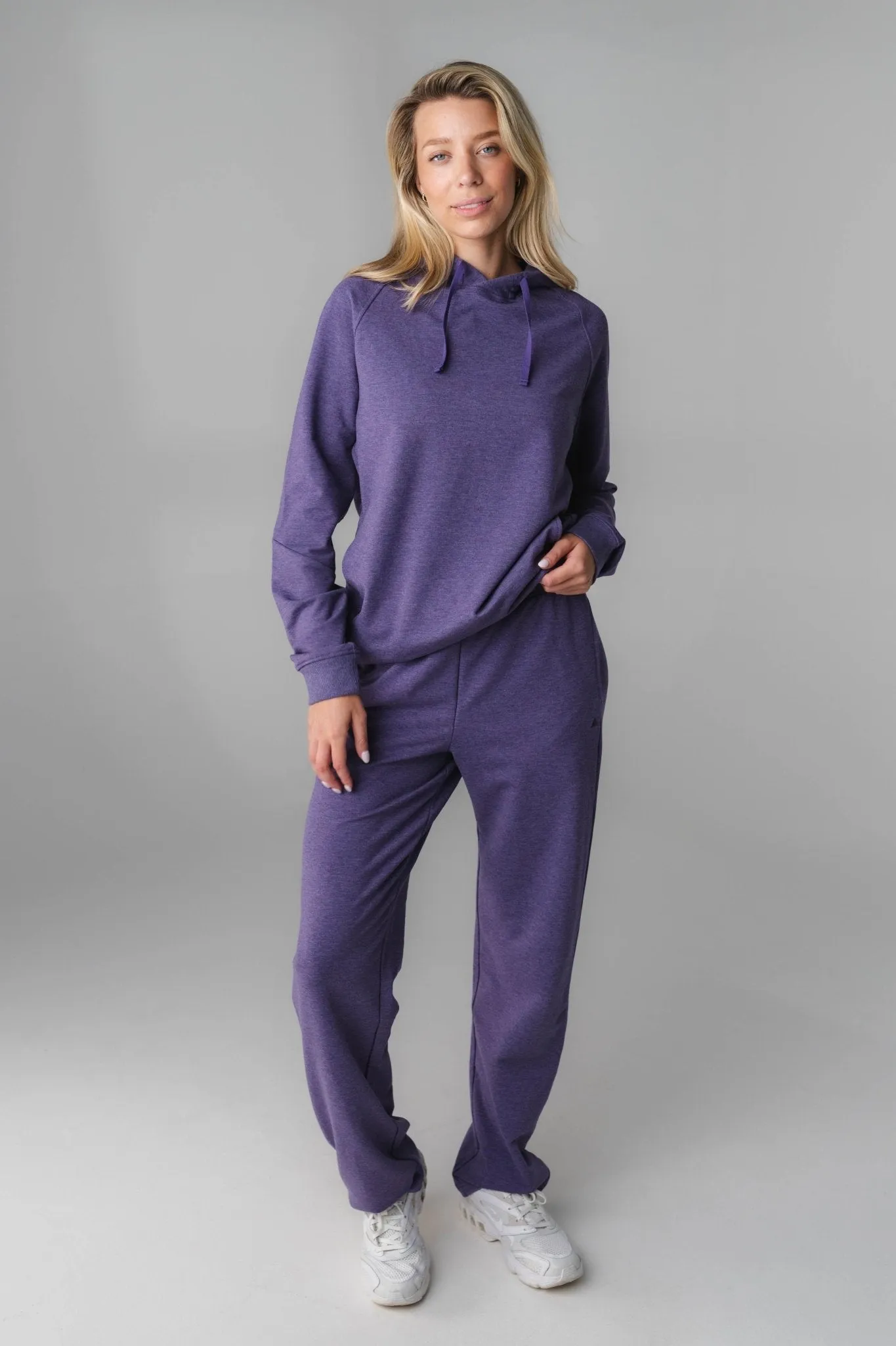 Vitality Studio Trouser - Violet Marl