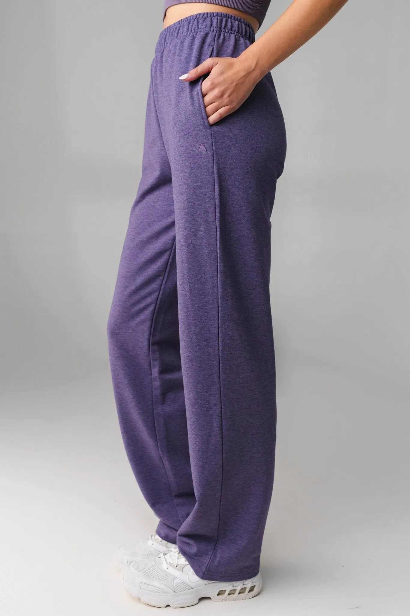 Vitality Studio Trouser - Violet Marl