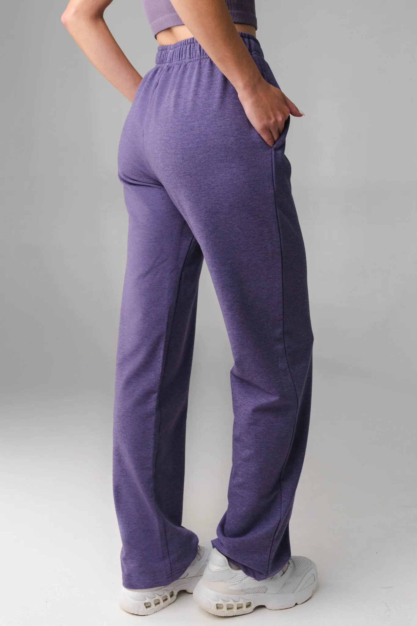 Vitality Studio Trouser - Violet Marl