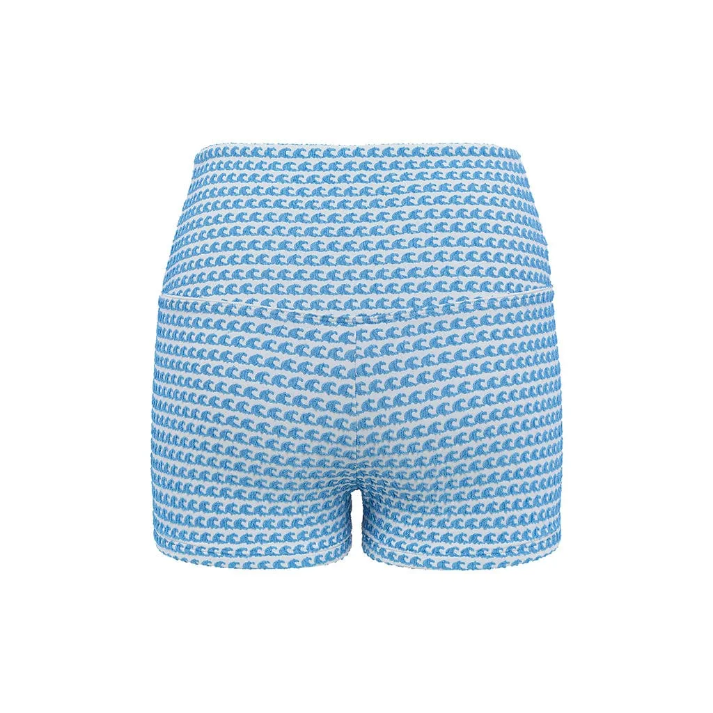 Wave Repeat Micro Bike Short