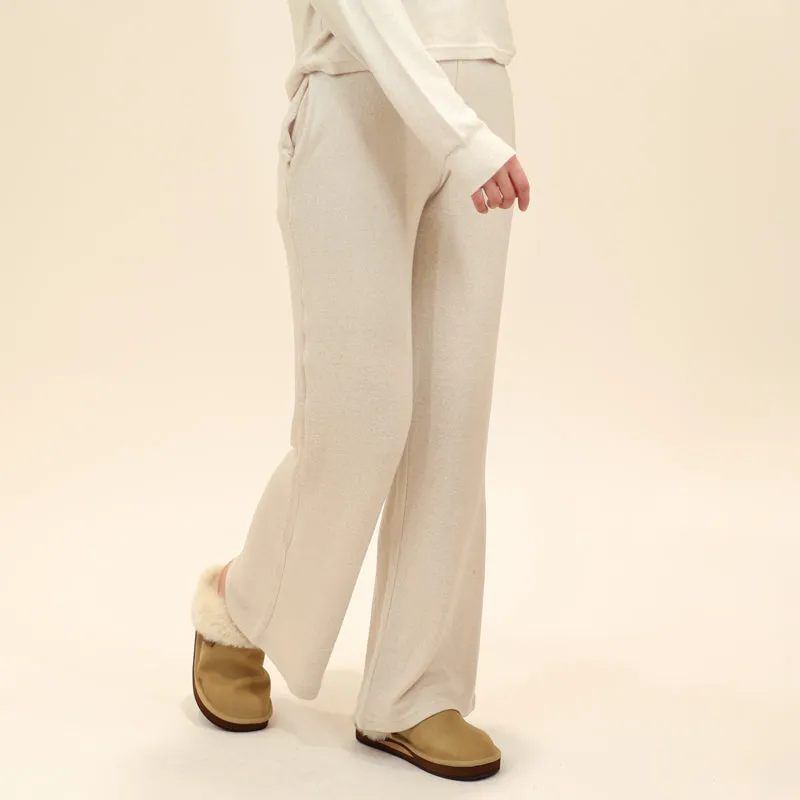 Wide Leg Hacci Lounge Pants