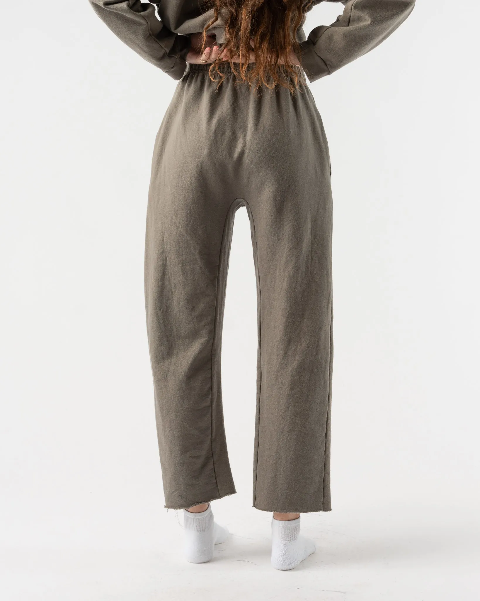 Wol Hide Easy Sweatpant in Fir