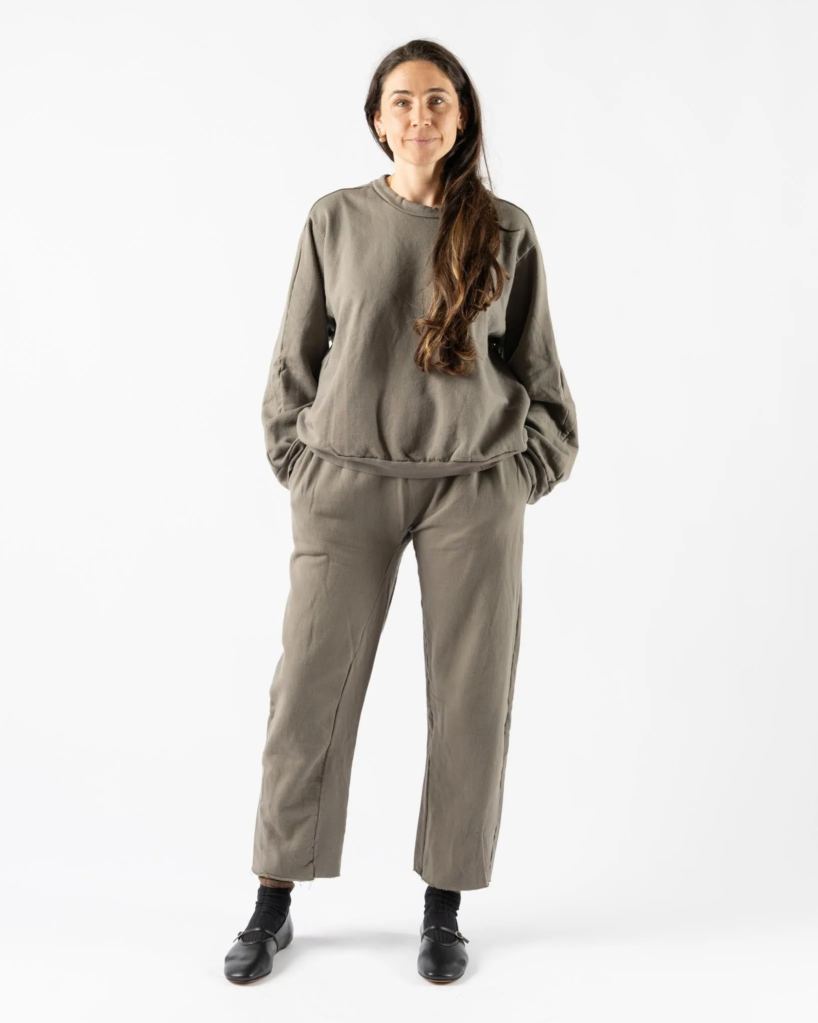 Wol Hide Easy Sweatpant in Fir