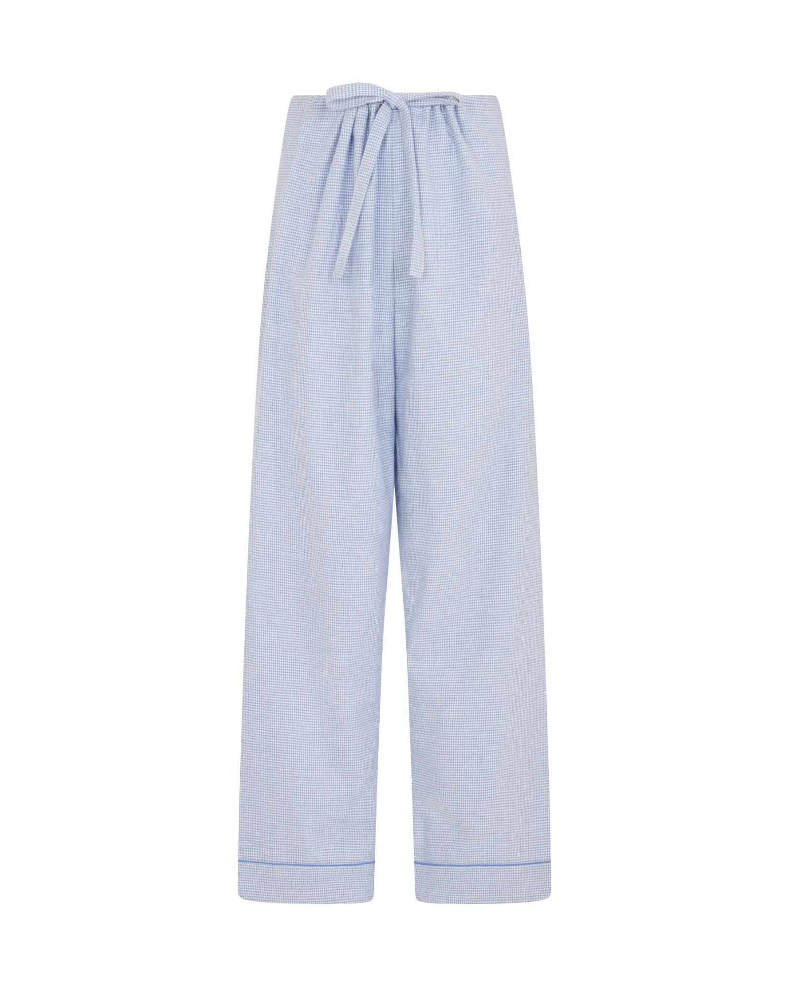 Women's Brushed Cotton Pajama Pants - Willet Blue