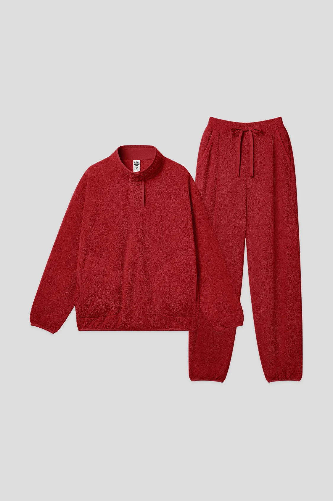 Women's Cozy Fleece Loungewear Set