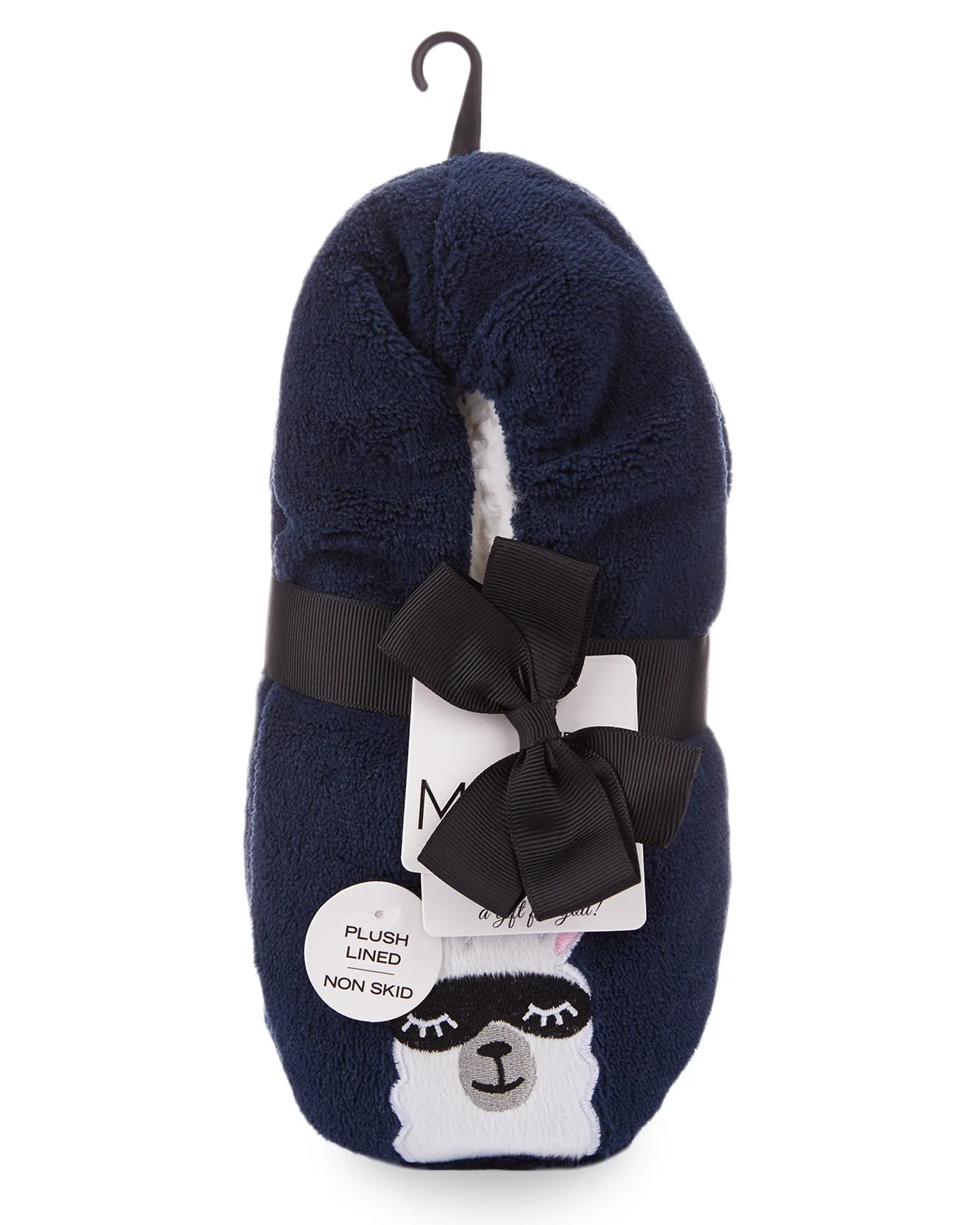 Women's Luxe Llama Sherpa Lined Slippers