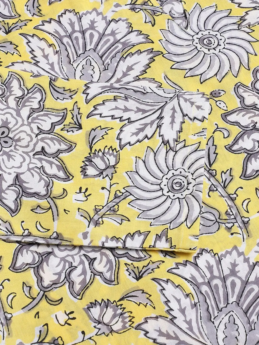 Yellow Printed Loungewear/Nightwear