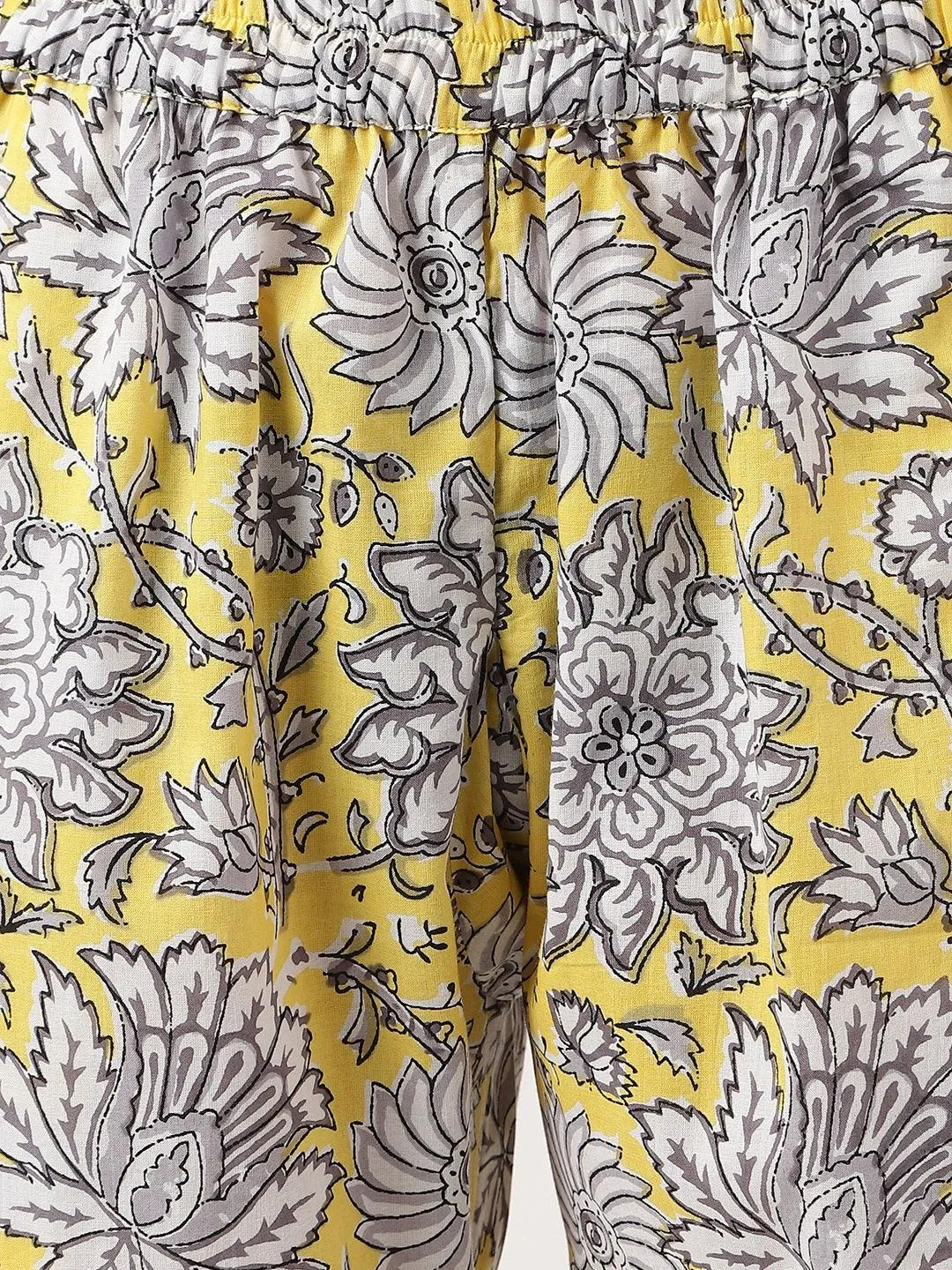 Yellow Printed Loungewear/Nightwear